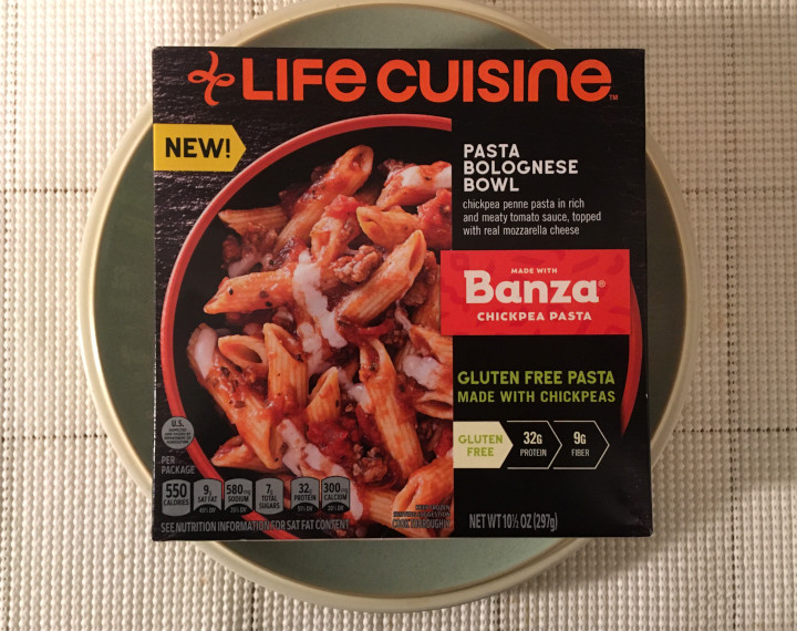 Lean Cuisine Pasta Bolognese Bowl (Made with Banza Chickpea Pasta)