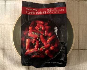 Trader Joe’s Tteok Bok Ki (Korean Spicy Stir-Fried Rice Cakes) Review