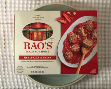 Rao’s Made for Home Meatballs and Sauce Review